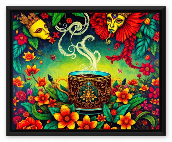 Reverie of Petal and Steam
