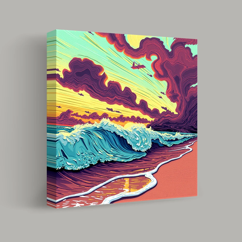 Turbulent Crescendo — canvas