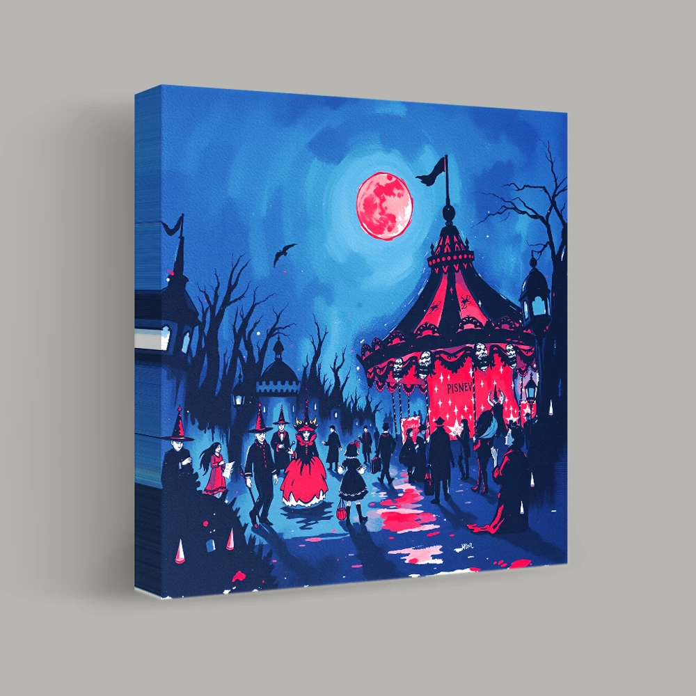 Carnival of Shadows — canvas