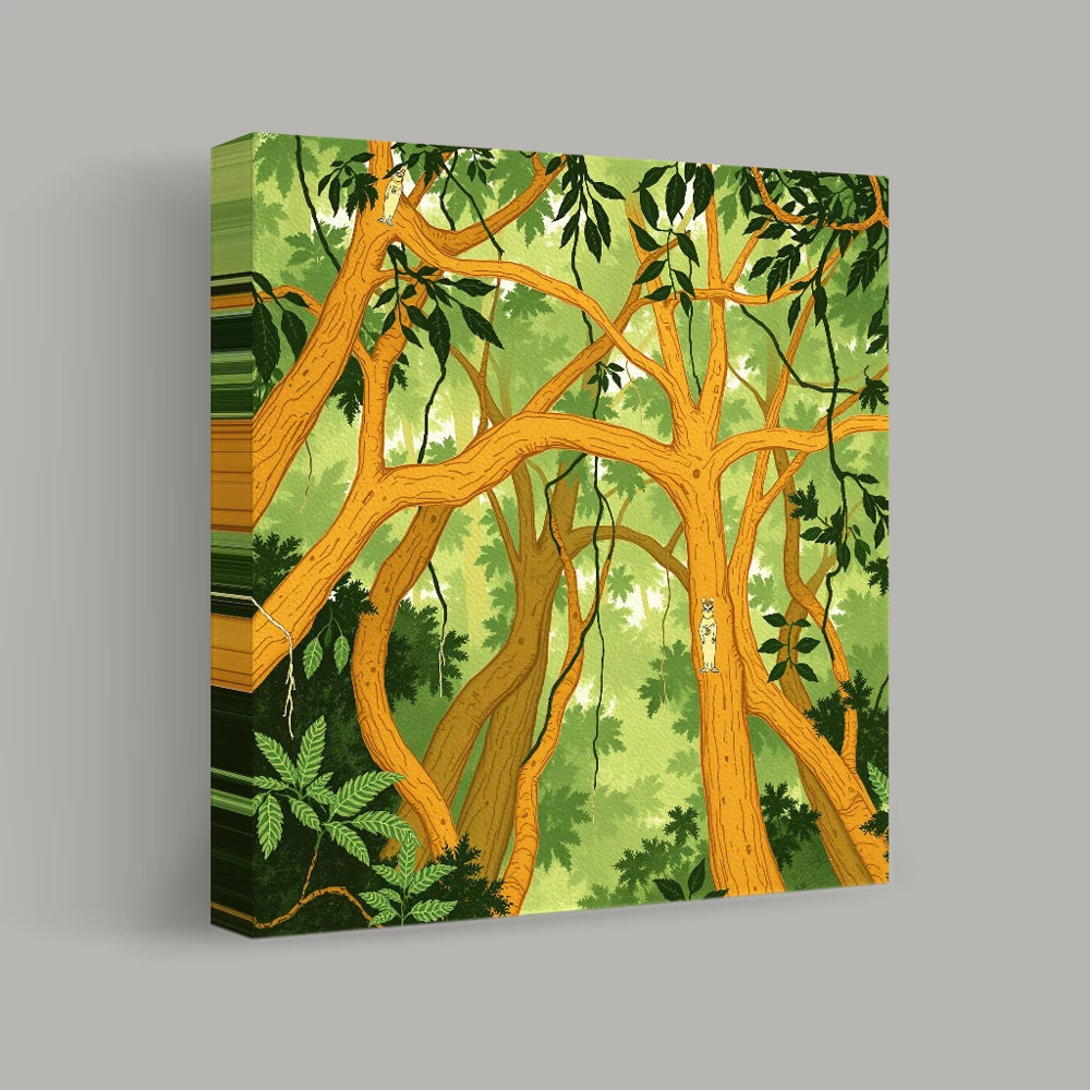 Guardians of the Canopy — canvas