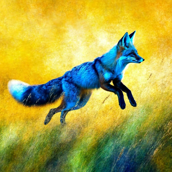 Leap Through the Golden Meadow view 2