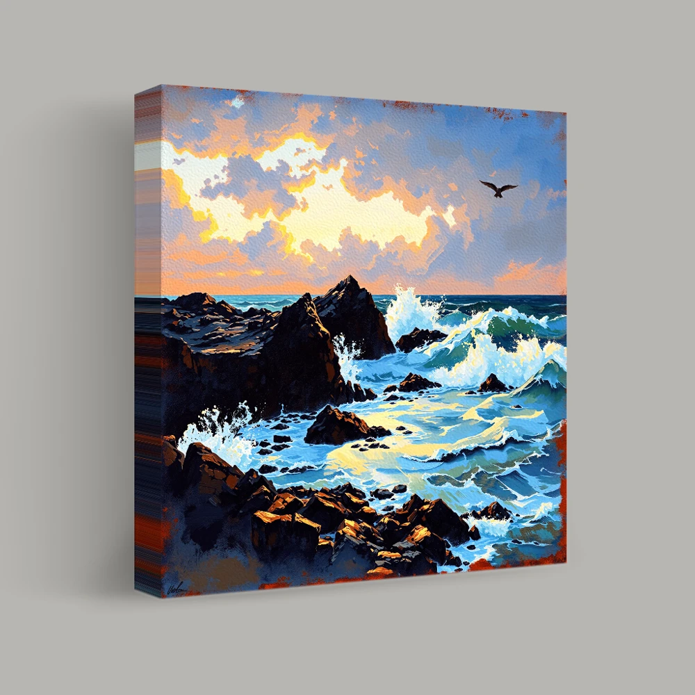 Rhapsody of the Waves — canvas