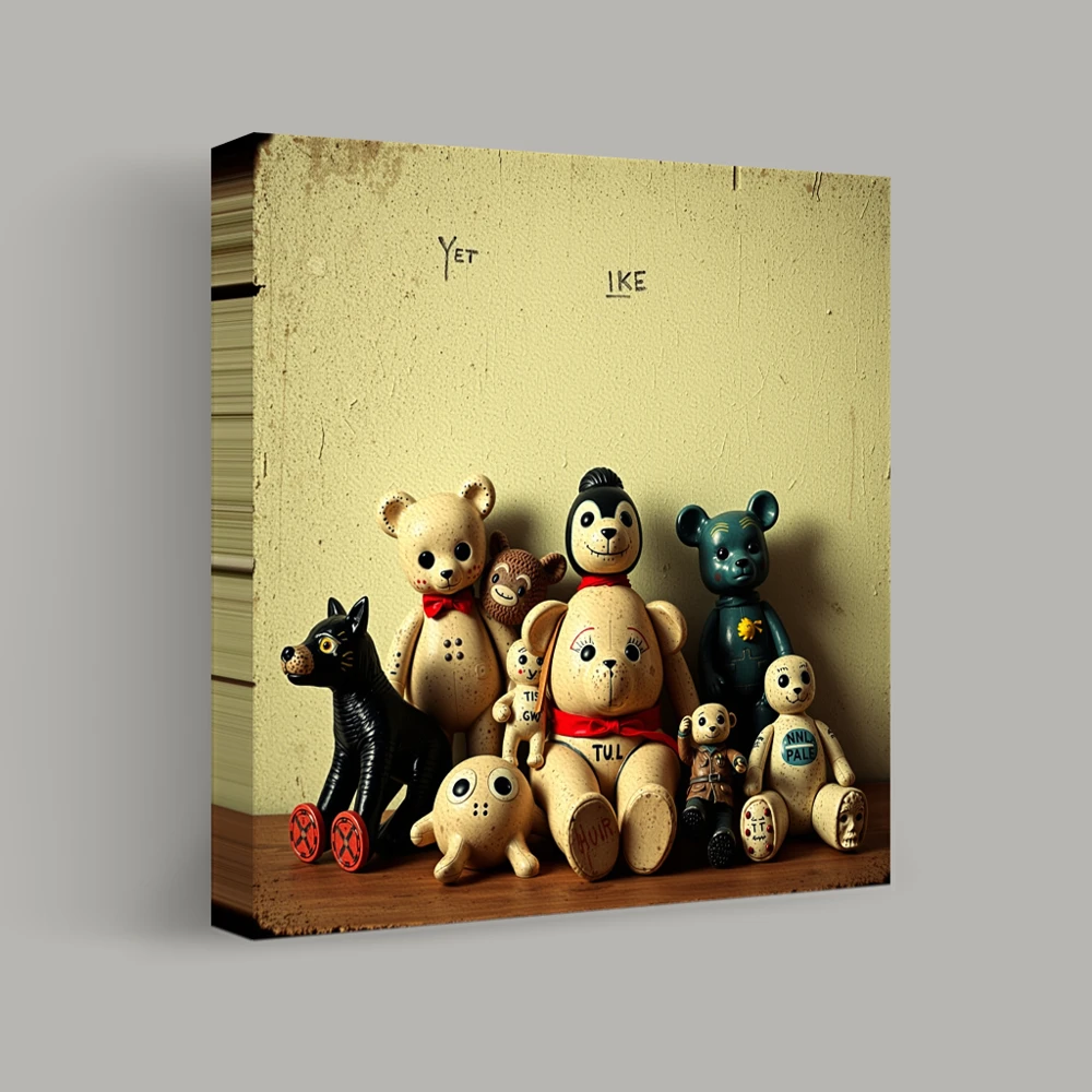 Gathering of Silent Companions — canvas