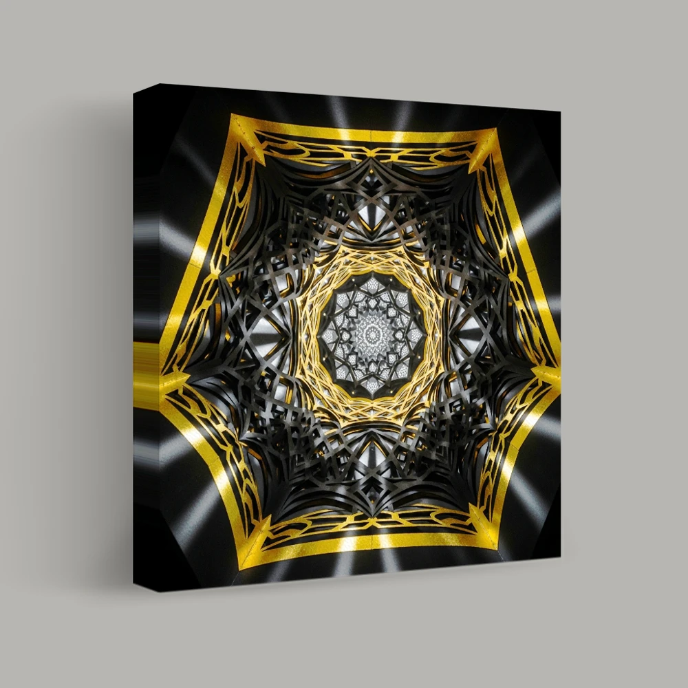 Geometric Illumination — canvas