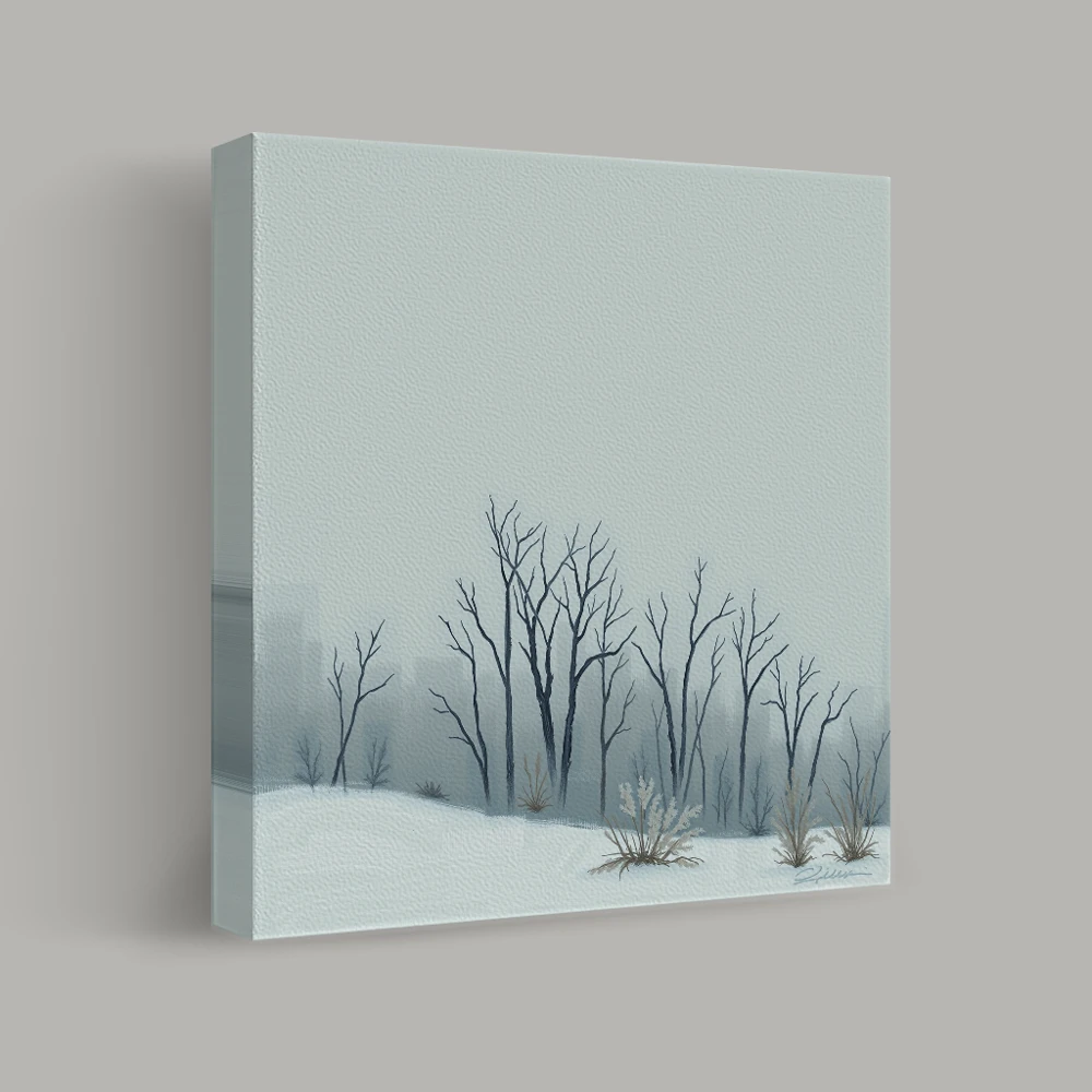 Whisper of the Winter Woods — canvas