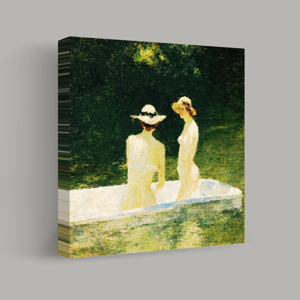 Whispering on the Lake — canvas