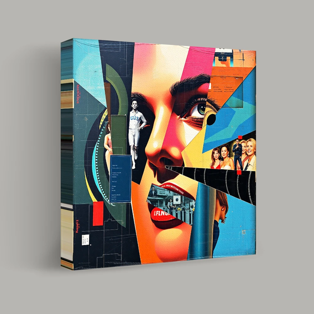 Fragmented Visions — canvas