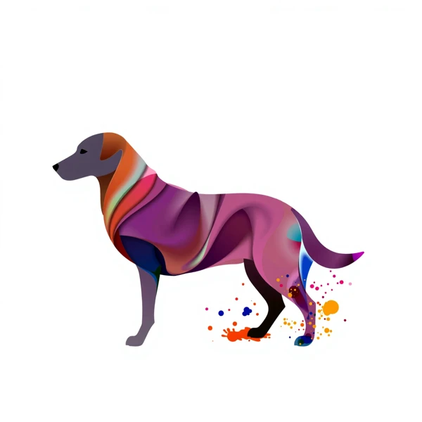 Color Spectrum Canine view 2