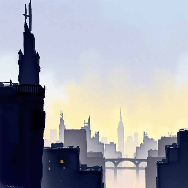 Dawn Over the Skyline
