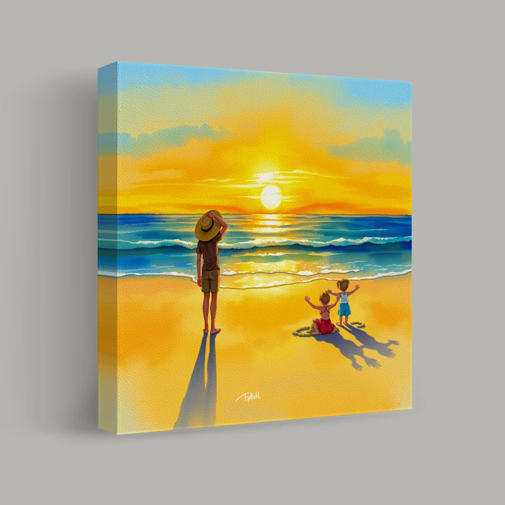 Evening Horizons — canvas