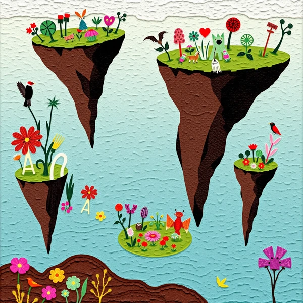 Floating Gardens of Fantasy