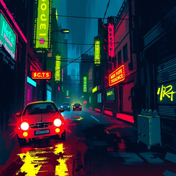 Neon Alleyways