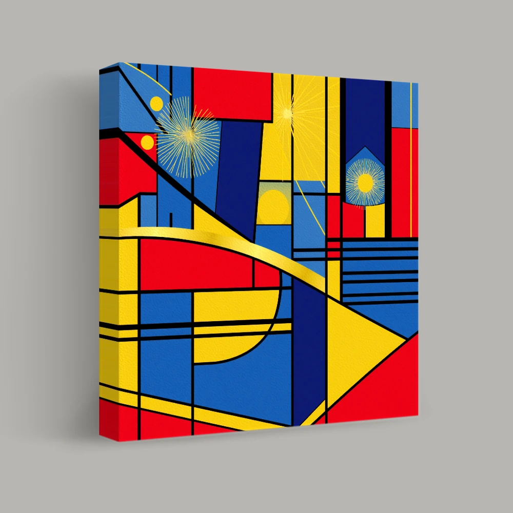 Intersecting Rhythms — canvas