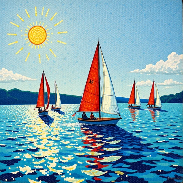 Regatta Beneath the Sun