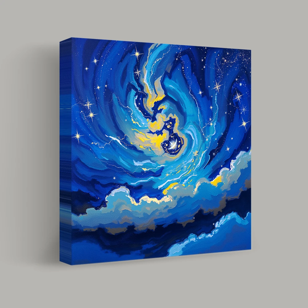 Celestial Whirl — canvas