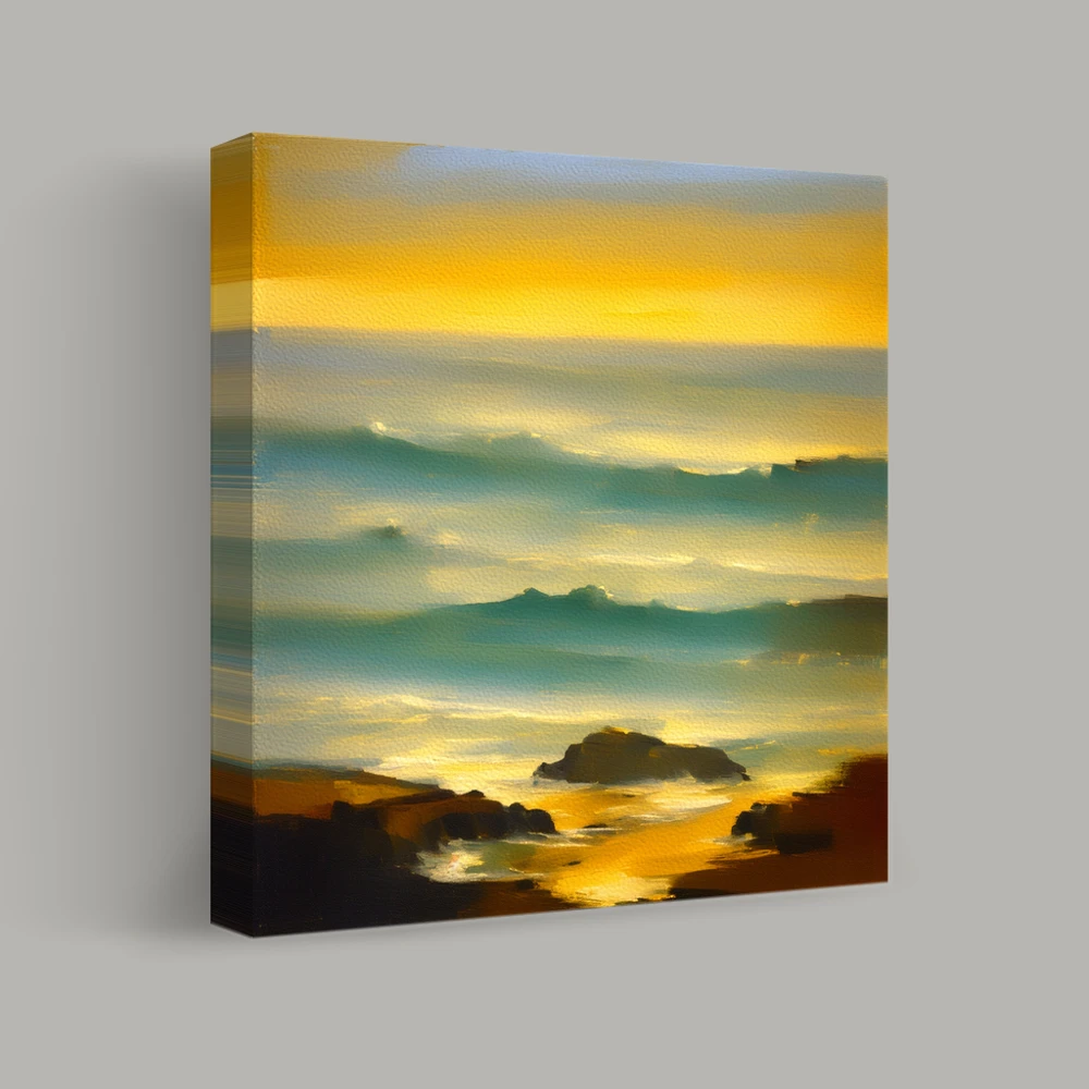 Ocean at Daybreak — canvas