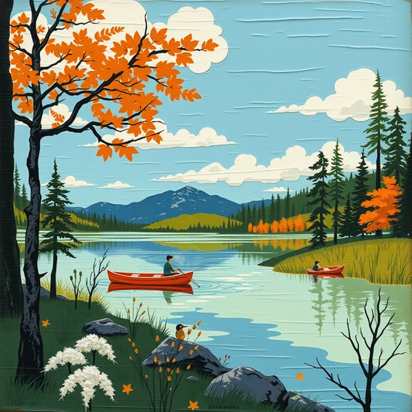 Autumn's Serene Embrace