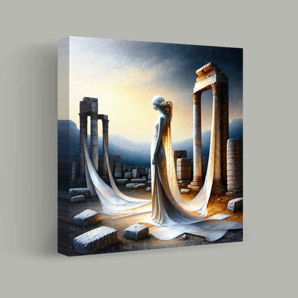 Whispered Echoes of Antiquity — canvas