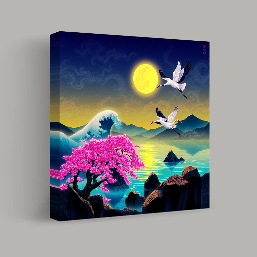 Nocturne Flight — canvas