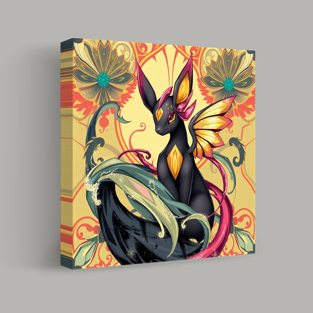 Whimsical Fantasy Creature — canvas