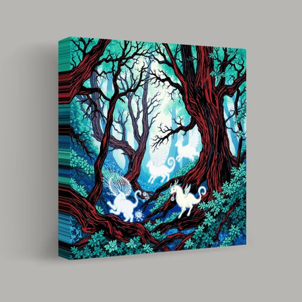 Betoverde Beesten van het Luminous Bos weergave 1