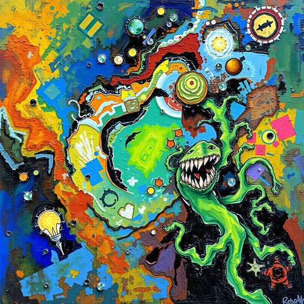 Chaos in Cosmic Colors