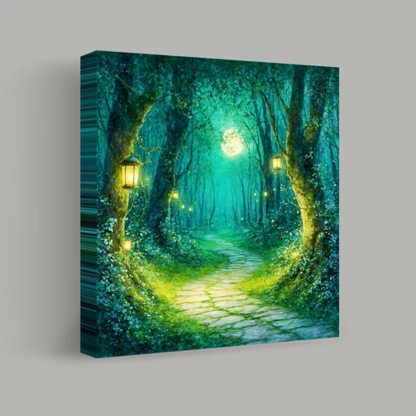 Enchanted Forest Pathway view 1