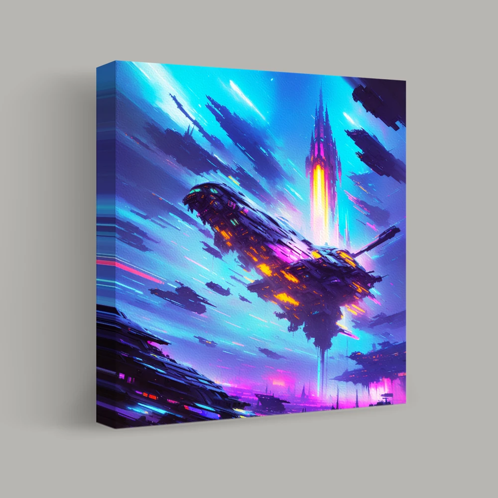 Ascension Beyond the Stars — canvas