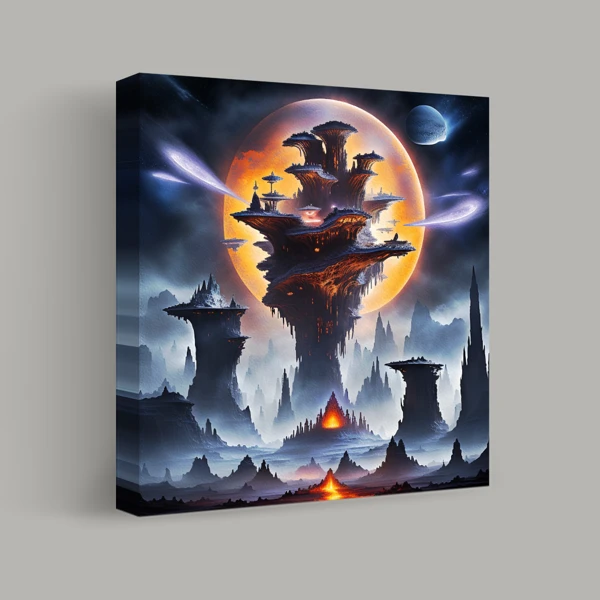Celestial Towers of Elysium view 1