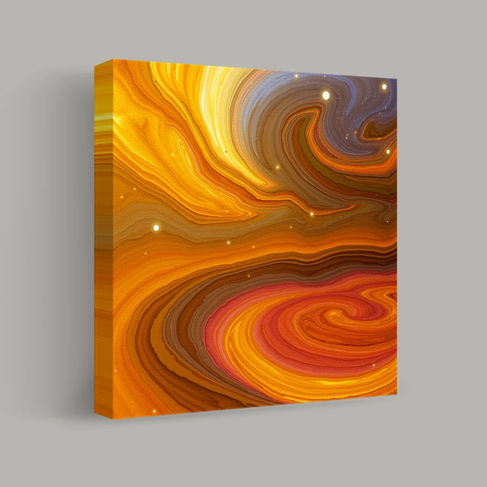 Swirls of Cosmic Fire — canvas