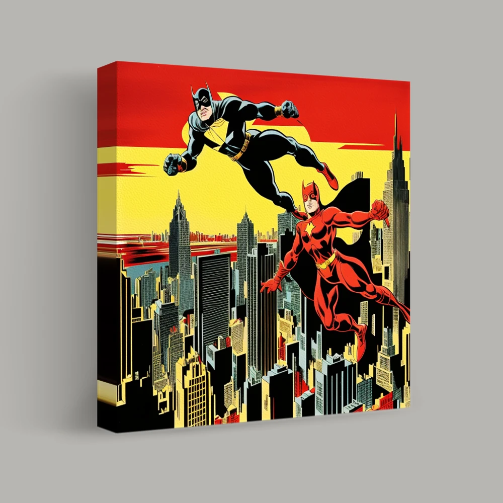 Guardians of the Skyline — canvas