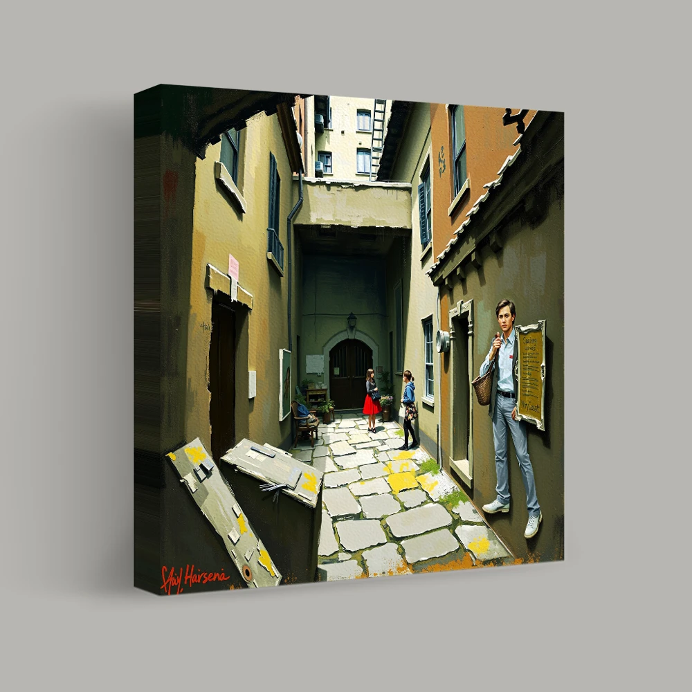 Passage of Conversations — canvas