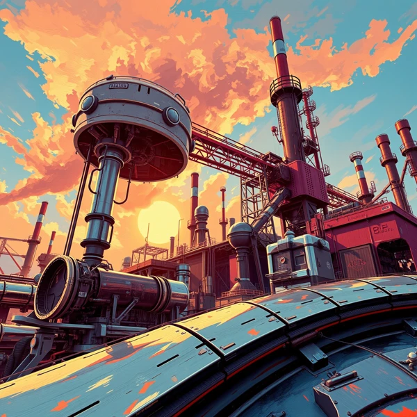 Industrial Sunrise