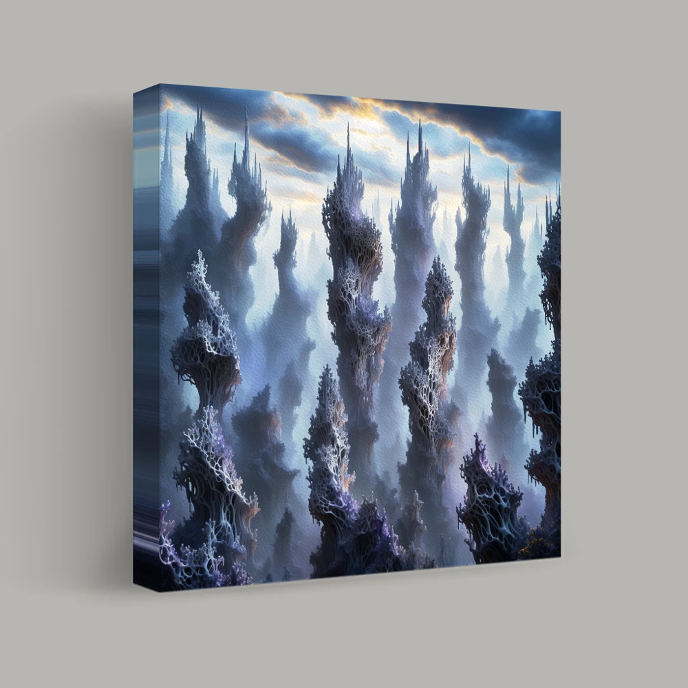 Towers of Unearthly Splendor — canvas