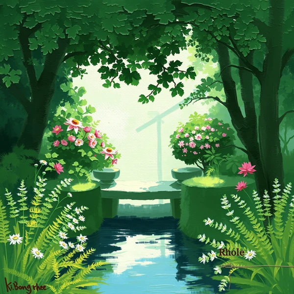Serenity in Bloom