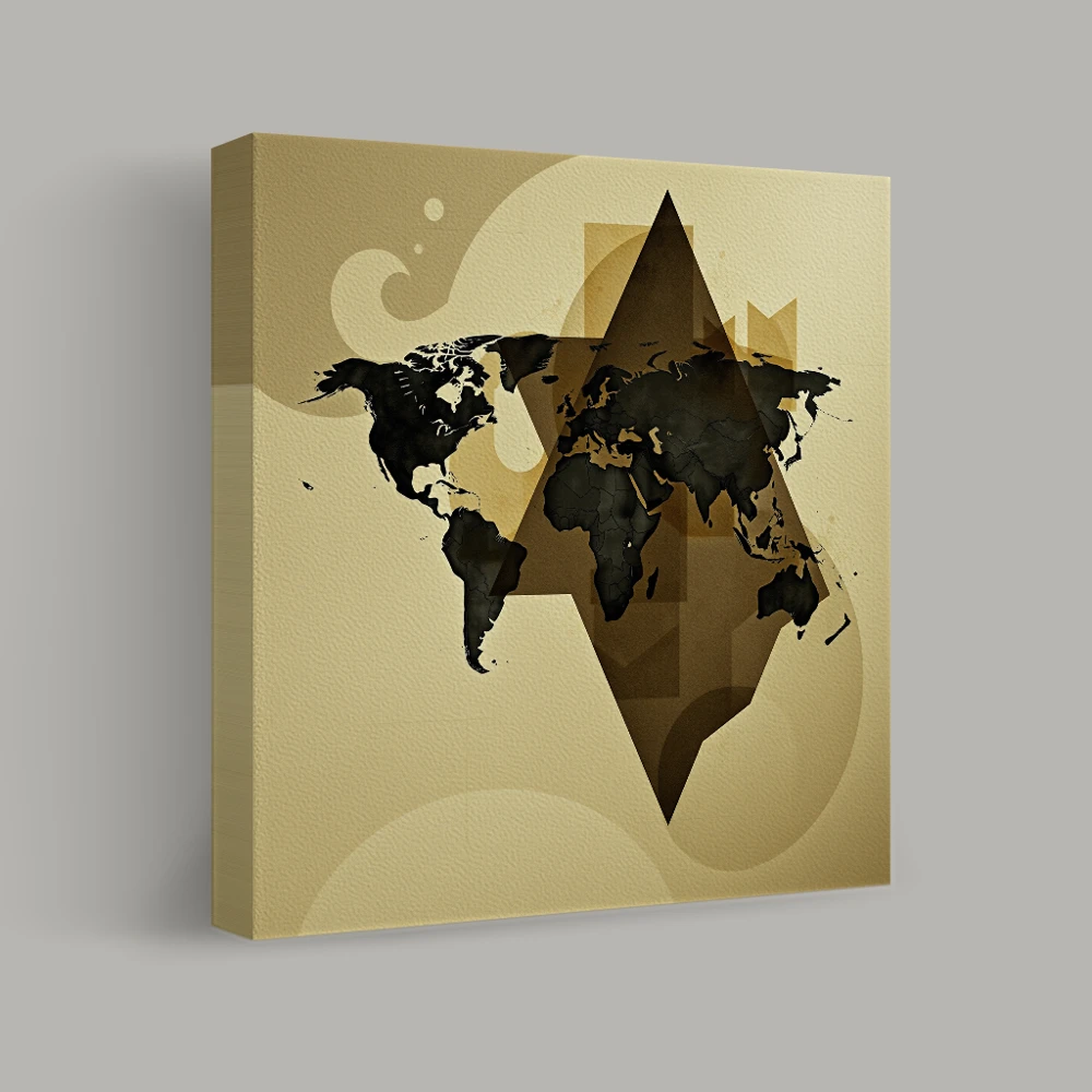 Geometric Cartography — canvas