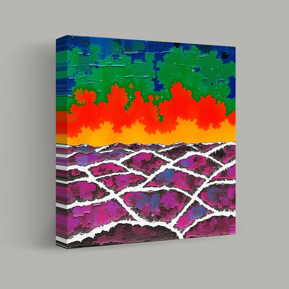 Twilight Kaleidoscope — canvas