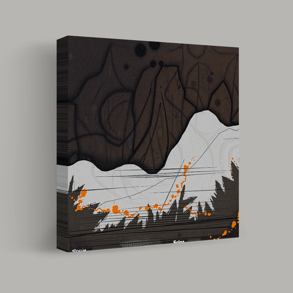 Shadows and Splashes — canvas