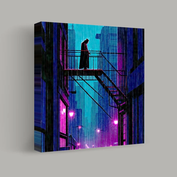 Shadow in the Neon Rain view 1