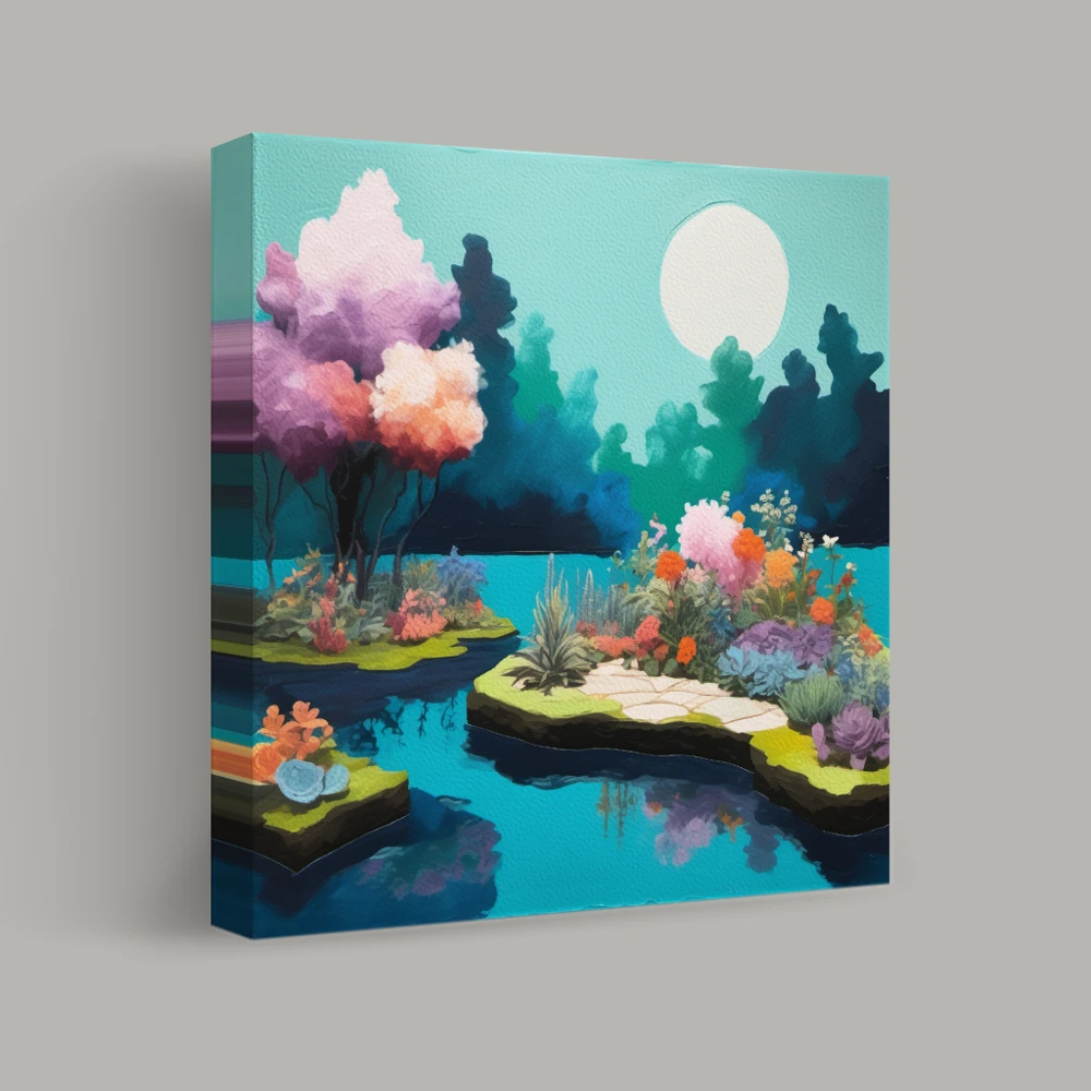Isole di colore — canvas