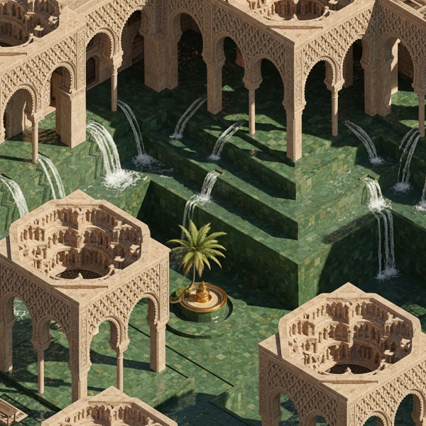 Intricate Architecture of Water view 2