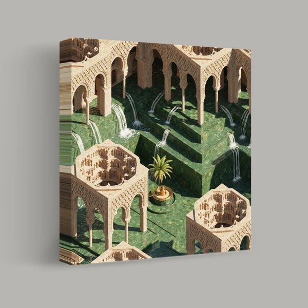 Intricate Architecture of Water view 1