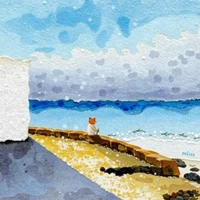 Tranquil Seaside Moment thumbnail 2