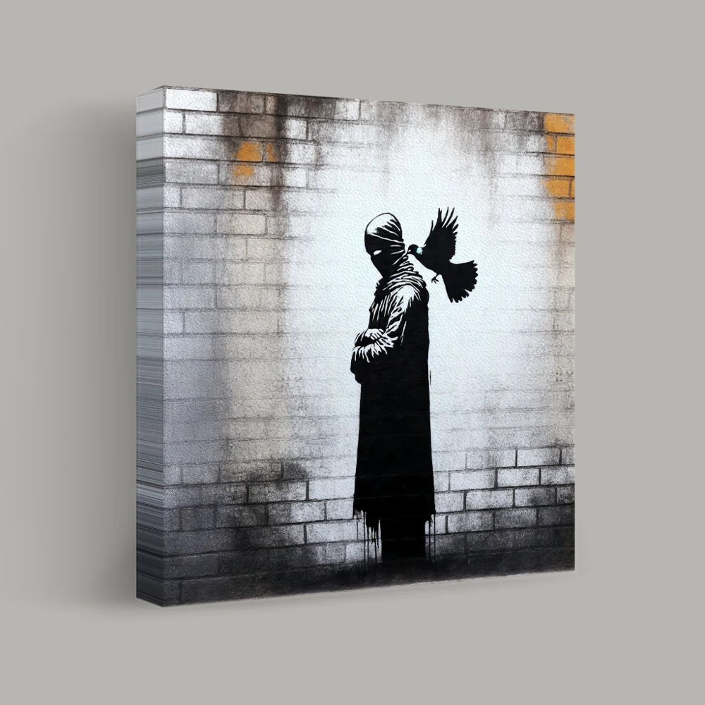 Het Fluisteren van de Boodschapper — canvas