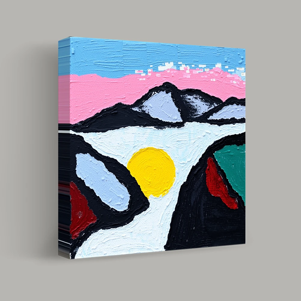 Beneath the Painted Skies — canvas