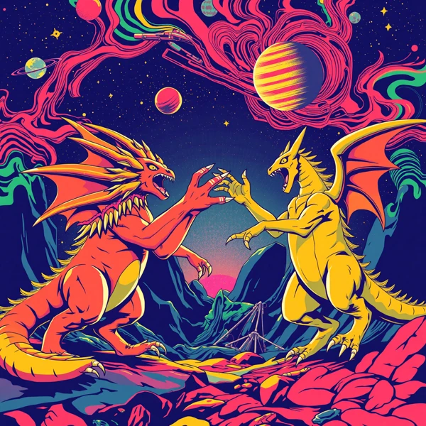 Celestial Confrontation view 2