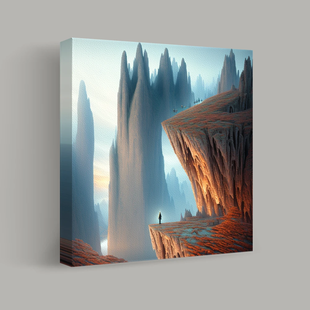 Journey to the Edge of Eternity — canvas