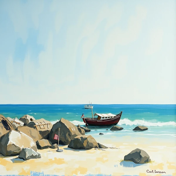 Serenity by the Seashore