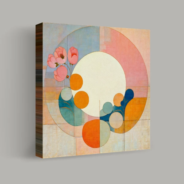 Geometrische Harmonie in Bloei weergave 1