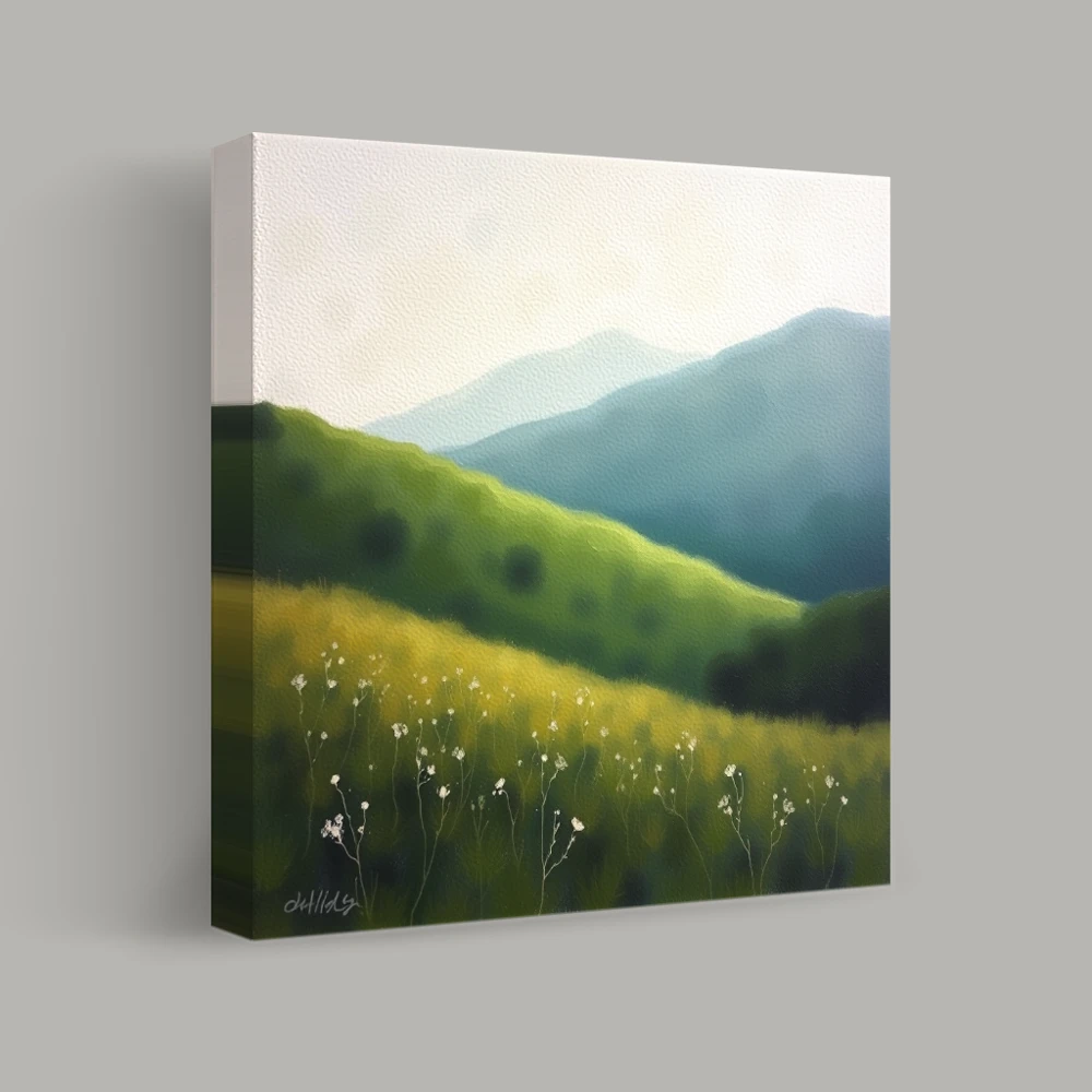 Whispering Hills of Tranquility — canvas